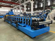 Post Cutting Standing Seam Roll Forming Machine 15 Stations With Rib Rollers